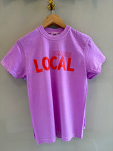 Load image into Gallery viewer, Summer LOCAL tee -  violet/poppy
