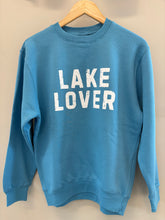 Load image into Gallery viewer, Lake lover crew - blue
