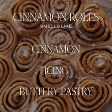 Load image into Gallery viewer, Cinnamon Rolls 12 oz Candle - Fall Decor and Gifts
