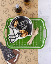 Load image into Gallery viewer, FTB920 -  Football Kraft Table Runner
