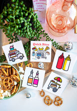 Load image into Gallery viewer, Quick Bites Mini Coloring Book - Food Truck &amp; Foodie Themed
