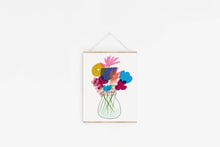 Load image into Gallery viewer, Giclee Flowers Art Print Spring Bouquet Wall Art - Petite
