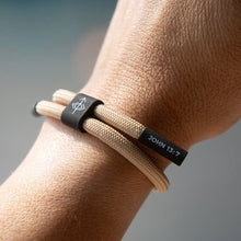 Load image into Gallery viewer, TRUST HIS TIMING Christian Cord Bracelet

