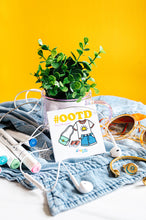 Load image into Gallery viewer, #OOTD Mini Coloring Book - outfit of the day- Fashion Themed Mini Coloring Book
