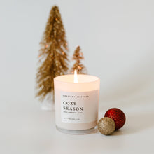 Load image into Gallery viewer, Cozy Season 11 oz Soy Candle - Fall Decor &amp; Gifts
