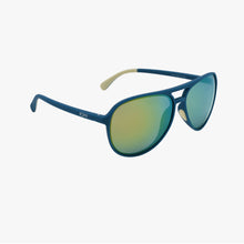 Load image into Gallery viewer, DASH LAGOON Polarized Active Soft Rubber Aviator Sunglasses
