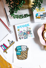 Load image into Gallery viewer, Hygge Mini Coloring Book - Cozy Bookish Themed Coloring Book
