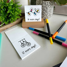 Load image into Gallery viewer, Color Your Own Advent Calendar, stocking stuffer, countdown

