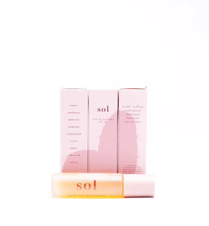 Clean roll-on perfume • no. 39 sol 