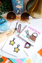 Load image into Gallery viewer, #GRWM Mini Coloring Book - get ready with me - Makeup Themed Mini Coloring Book
