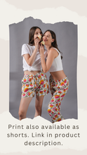 Load image into Gallery viewer, Cotton Pajama Pants Women - Floral Whispers
