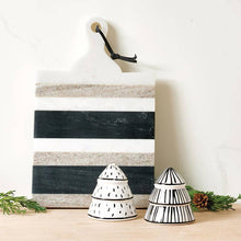 Load image into Gallery viewer, Ceramic Salt + Pepper Tree Shakers

