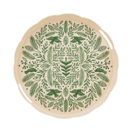 Woodland Christmas Bamboo Tray - Round