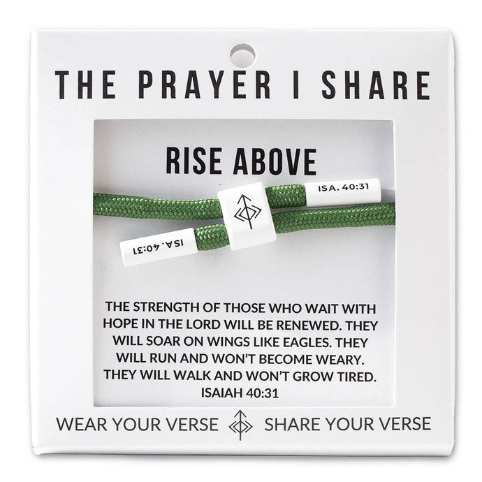 RISE ABOVE Bracelet | Bible Verse Bracelet