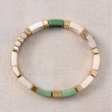Load image into Gallery viewer, Sage + Mocha Bracelet
