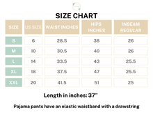 Load image into Gallery viewer, Cotton Pajama Pants Women - Blooming Breeze
