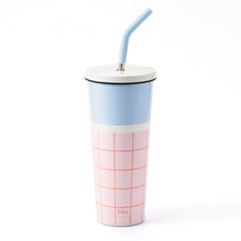 Load image into Gallery viewer, Macaron Straw Tumbler

