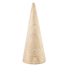 Load image into Gallery viewer, Wood Cone Tree - Small - Natural
