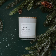 Load image into Gallery viewer, Cozy Season 11 oz Soy Candle - Fall Decor &amp; Gifts
