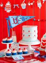 Load image into Gallery viewer, Summertime Felt Pennant Banner
