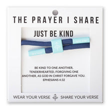 Load image into Gallery viewer, JUST BE KIND Christian Cord Bracelet | Christian Athletes
