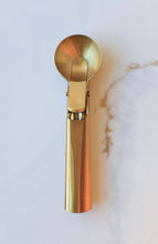 Load image into Gallery viewer, Auric Gold Light Stainless Steel Ice Cream Scoop
