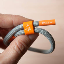 Load image into Gallery viewer, BUILT TO SERVE Christian Cord Bracelet | Athletes - Military
