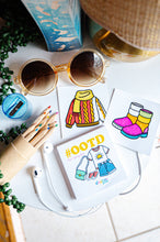 Load image into Gallery viewer, #OOTD Mini Coloring Book - outfit of the day- Fashion Themed Mini Coloring Book
