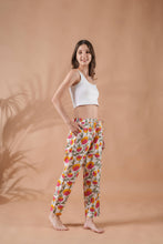 Load image into Gallery viewer, Cotton Pajama Pants Women - Floral Whispers
