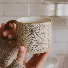 Load image into Gallery viewer, *NEW* Spiderwebs Coffee Mug - Halloween Decor &amp; Gifts
