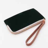 green velvet essential purse