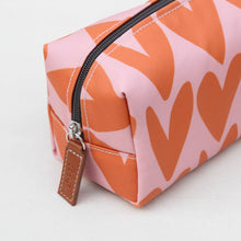 Load image into Gallery viewer, hearts  cube cosmetic bag
