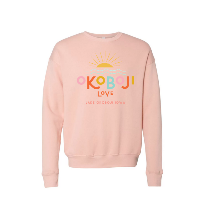 okoboji love crew - full color logo