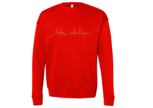 Load image into Gallery viewer, the lake sweatshirt in poppy
